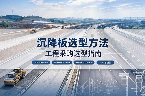 高县沉降板选择方法