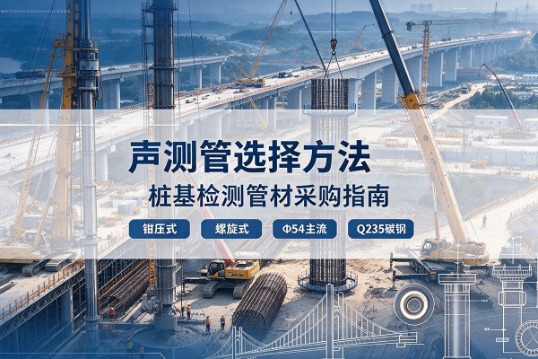 高县声测管选型标准