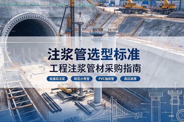 高县注浆管选型标准