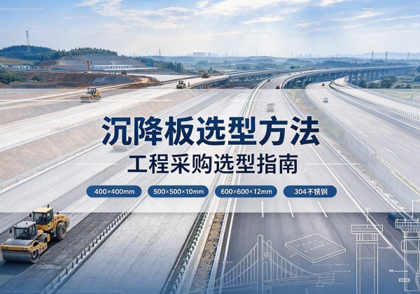 高县沉降板选择方法